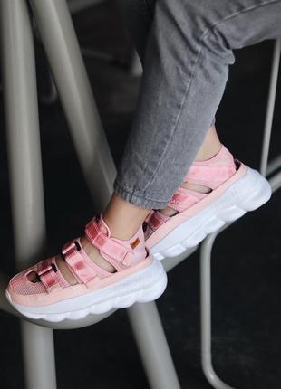 Шикарні жіночі літні сандалі versace sandal pink сандалі боссоножки босоніжки