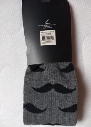 K. bell mustache фірмові модні гольфи високі бавовняні шкарпетки панчохи вуса9 фото