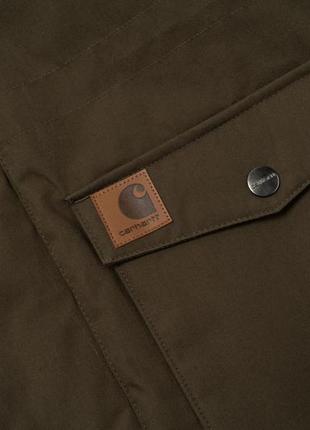 Carhartt wip trapper parka мужская парка4 фото