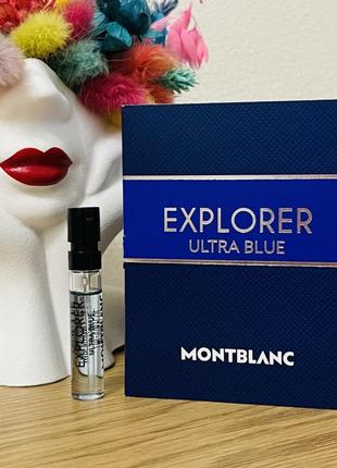 Оригінал пробник парфум парфумована вода montblanc explorer ultra blue