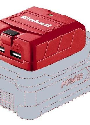 Usb разветвитель аккумуляторный (без аккум.) einhell te-cp 18 li usb - solo (4514120)1 фото