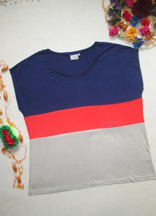 Шикарна натуральна футболка з контрастними вставками 9th avenue