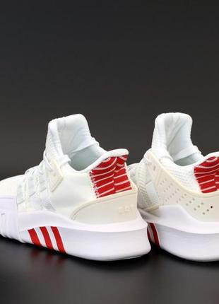 Женские кроссовки adidas equipment white red 37-384 фото