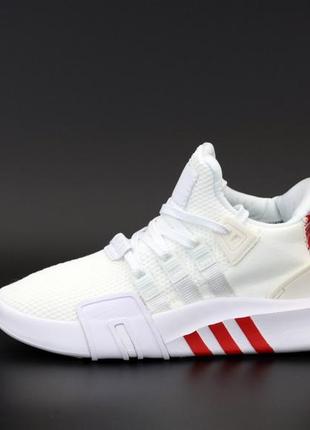 Женские кроссовки adidas equipment white red 37-382 фото