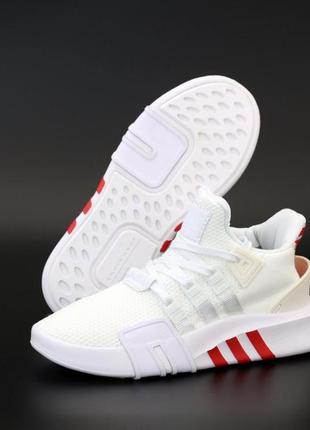 Женские кроссовки adidas equipment white red 37-381 фото