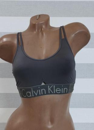 Бюстгальтер calvin klein с широкой резинкой2 фото