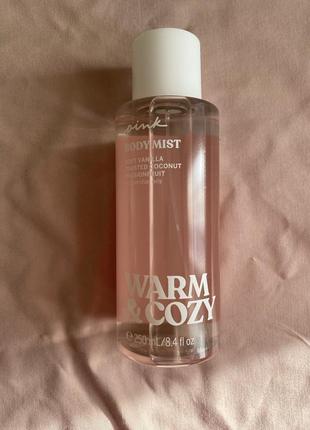 Cпрей для тіла victoria secret pink оригінал міст mist warm cozy