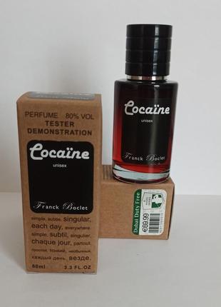 Шлейфовый цветочно- карамельный  аромат унсиекс в стиле franck boclet cocaїne2 фото