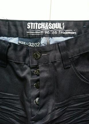 Джинсові штани stitch &soul4 фото