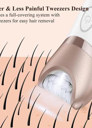 Эпилятор пемза для удаления волос беспроводной, эпилятор 6 в 1, епилятор  с насадками4 фото