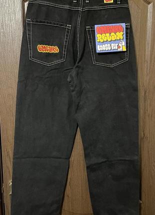Штани empyre pants Front logo чорні 28,30,32,34