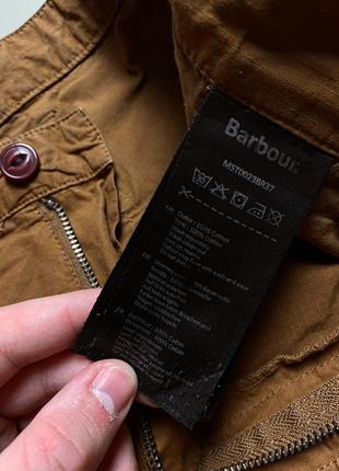 Шорти barbour essential ripstop cargo shorts russet brown6 фото