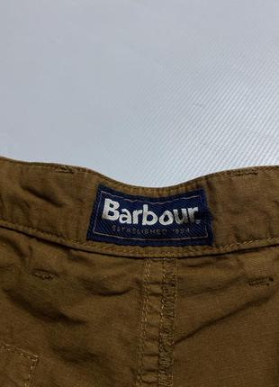 Шорти barbour essential ripstop cargo shorts russet brown5 фото