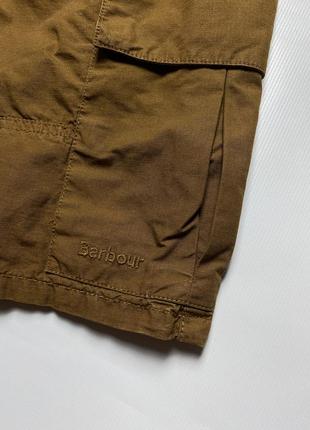 Шорти barbour essential ripstop cargo shorts russet brown2 фото