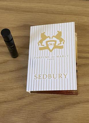Sedbury parfums de marly, edp, оригінал, пробник 1.2 мл