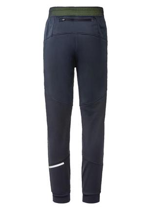 Спортивные штаны джоггеры softshell / софтшелл для мужчины crivit 391527  темно-синий2 фото