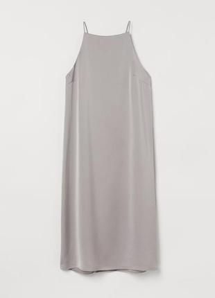 H&m xs шикана сатінова сукня нова!