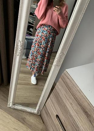 Летняя юбка с разрезом primark