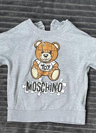 Кофта moschino 6-12 мес