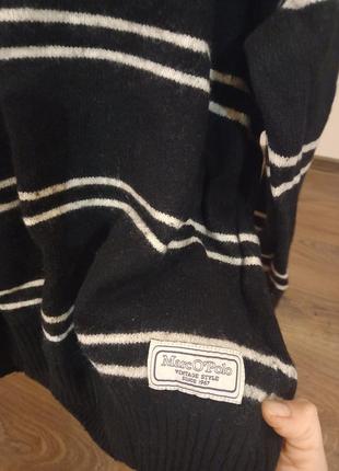 Шерстяной винтажный свитер4 фото