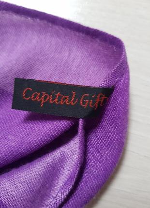 Красивый мягкий большой шарф capital gifts8 фото