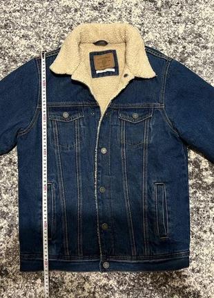 Мужская джинсовая куртка pull & bear