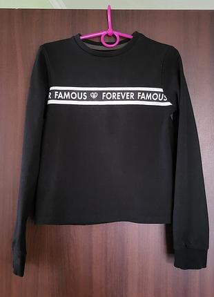 Світшот для дівчинки, forever famous, 134-140 ріст.