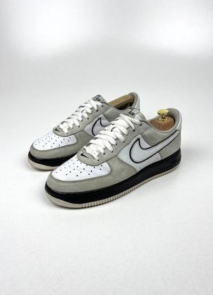 Оригинальные мужские кожаные кроссовки nike air force 1