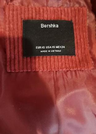 Піджак двобортний вельветовий bershka5 фото