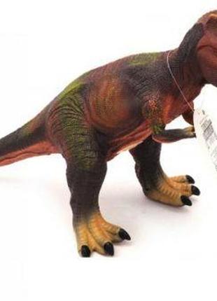 Динозавр гумовий "тиранозавр", зі звуком від lamatoys