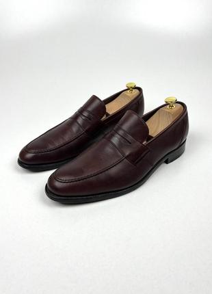 Чоловічі шкіряні лофери barker made in england