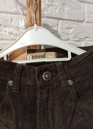 Вельветові чоловічі джинси / штани omans j.n.s6 фото