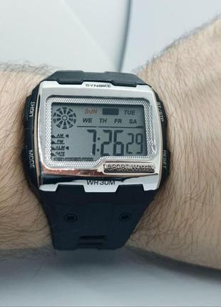 Чоловічий наручний спортивний годинник synoke 90213 фото