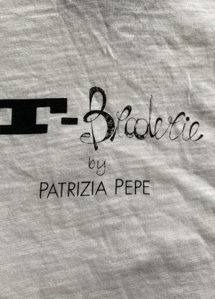 Нова дизайнерська майка футболка топ patrizia pepe 2 (s-m) італія5 фото