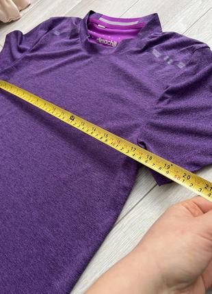 Мужская спортивная футболка adidas фиолетовая футболка для тренировок adidas climachill мужская футболка3 фото