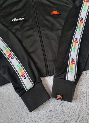 Олимпийка ветровка худи кофта на лампасах ellesse nike the north face (us 6 s/m)4 фото