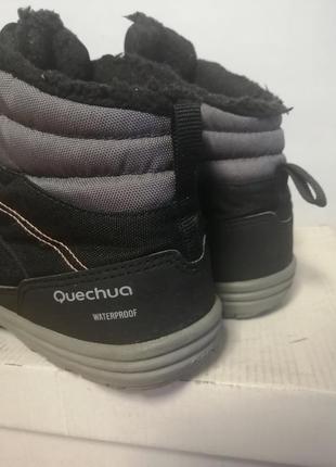 Зимние ботинки quechua waterproof6 фото