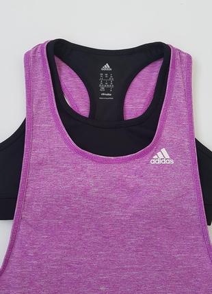 Комплект двійка майка + топ adidas р. xs4 фото