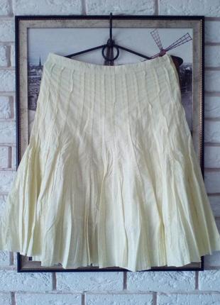 Натуральная юбочка 100 % коттон с высокой посадкой 8 atmosphere