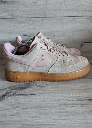 Кроссовки найк nike air force 1 '07 lv8 suede pink particle 43 р 27,5 см