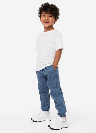 H&amp;m фирменные коттоновые спортивные штаны джоггеры на мальчика коттон хлопка брюки нм джинсы джоггеры3 фото