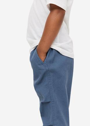 H&amp;m фирменные коттоновые спортивные штаны джоггеры на мальчика коттон хлопка брюки нм джинсы джоггеры4 фото