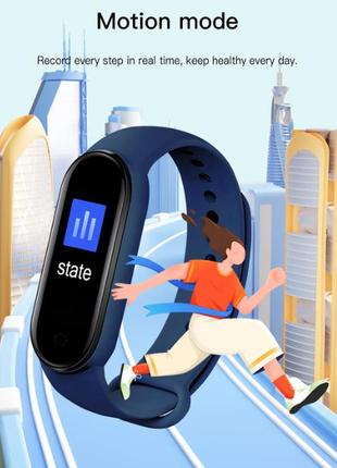 Фітнес-браслет smart band м8. смарт часы m8.фітнес-трекер (фітнес-годинник, пульс) смарт годинник5 фото