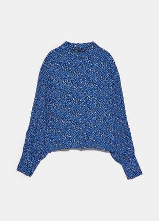 Яркая рубашка свободного фасона zara
