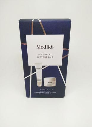 Набор бестселлеров medik8 advanced night restore medik8 mutiny - squalane - based alternative lip ba