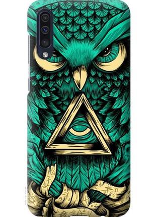Чехол на samsung galaxy a30s a307f арт сова кейс силиконовый самсунг 600640cas