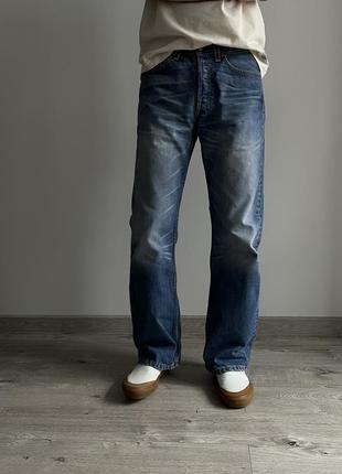 Levis 508 vintage baggy jeans made in spain испания винтаж широкие джинсы оригинал синие интересные уникальные редкие свободные стильные7 фото