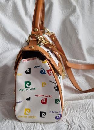 ✨✨✨ жіноча шкіряна оригінальна сумка pierre cardin4 фото