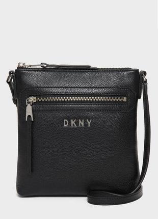 Сумка кроссбоди кожаная dkny tappen crossbody leather bag r94eaf93 оригинал