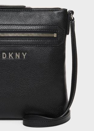 Сумка кроссбоди кожаная dkny tappen crossbody leather bag r94eaf93 оригинал6 фото